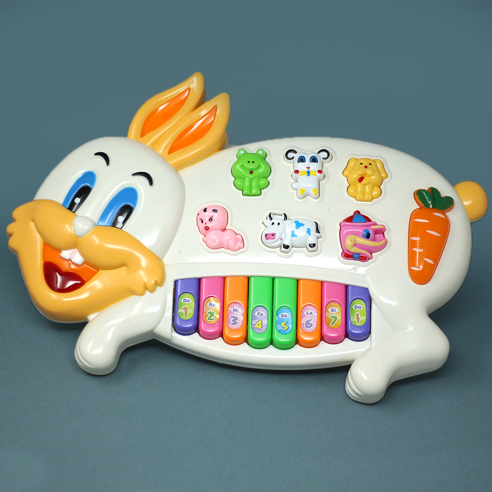 Rabbit best sale piano toy