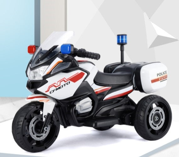 Kids BMW Mini Police Battery Operated Ride On Bike For Kids