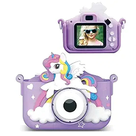 Purple Unicorn Mini Digital Camera