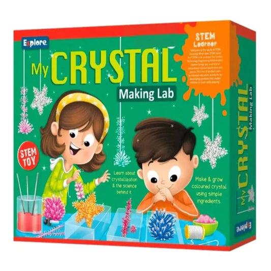 My Crystal Making Lab Kit - STEM Learning Kit  (Explore)