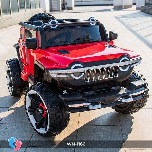 Super Strong 12v 2 Seat 4 Wheel Drive Kids Ride on Jeep WN-1166 | With Remote Control
