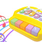 2 in 1 Xylophone and Piano Toy with Colorful Keys for Toddlers and Kids