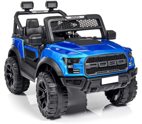 Ford Electric Jeep, 12V Battery Operated Ride On Jeep For Kids With Remote Control, Music, Light 1-8Yrs (Original Model-888) Multicolor