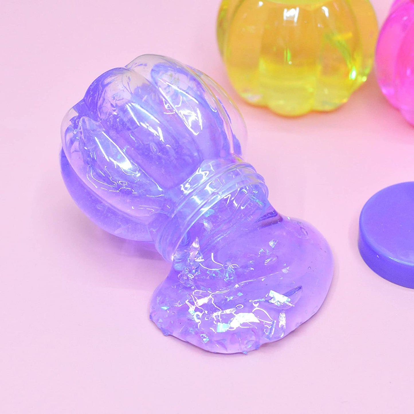 Crystal Clear Clay Jelly Slime Mud for Kids Non-Toxic Substance