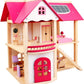 Wooden Multi-Story Doll House (Big) with Wooden Furniture