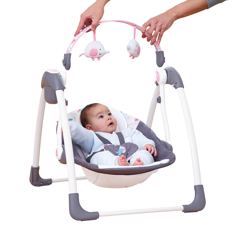 Mastela Deluxe Portable Swing Pink (0 to 24 months)