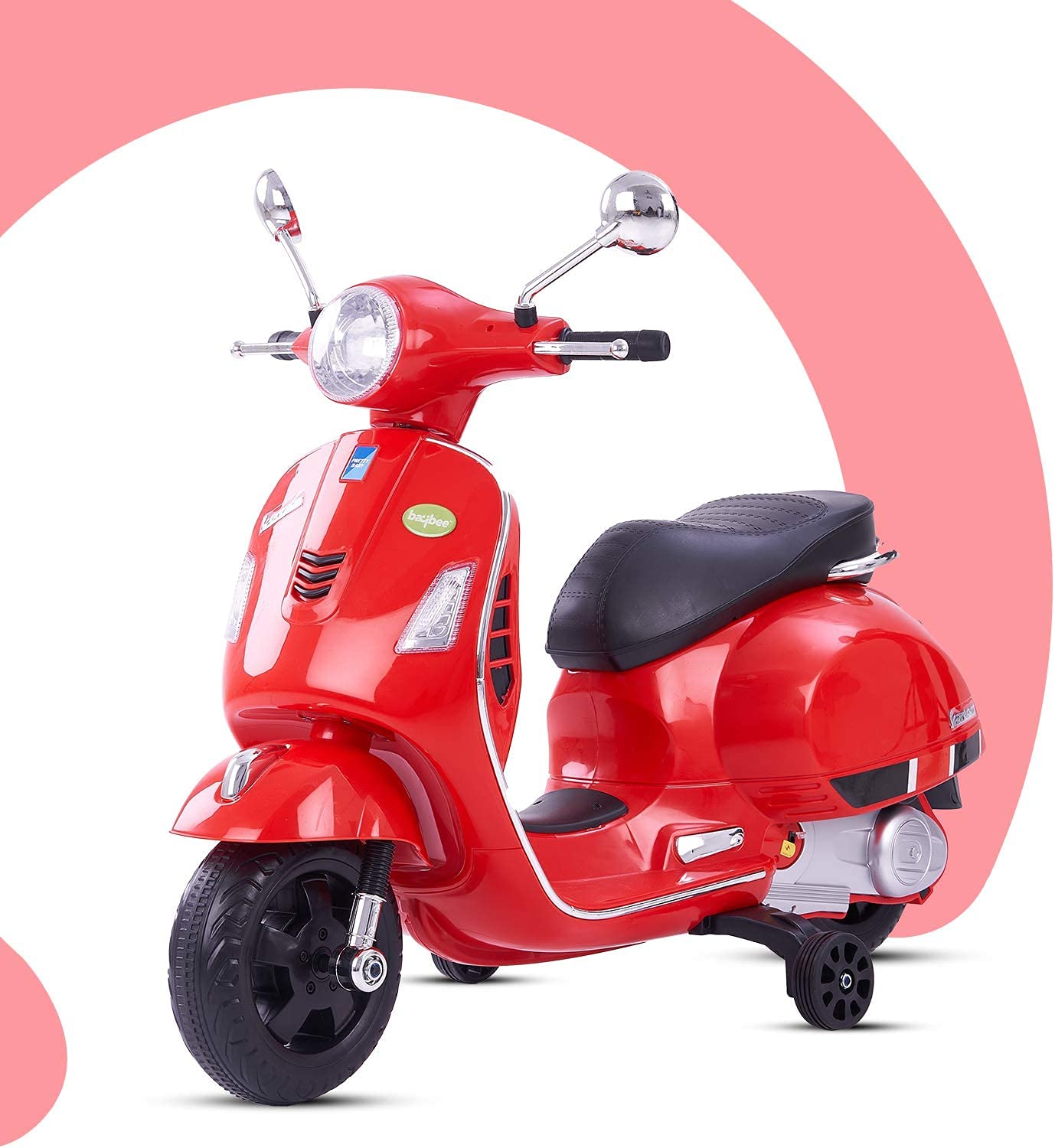 Vespa Rechargeable Battery Operated  Rideon Electric Bike