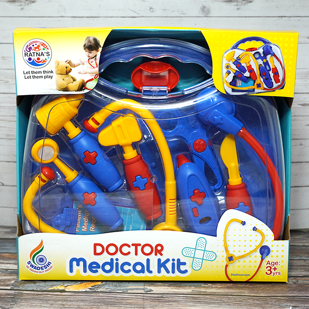 Doctor Medical Kit Suitcase Pretend Play Toy Set For Kids