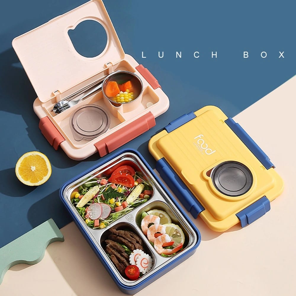 Meal Master - Leakproof 7-Compartment Lunch Box (1100ml + 150ml)
