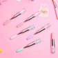 Cute Lipstick Shape Liquid Writing Gel Pen Star Glitter Gel Pen