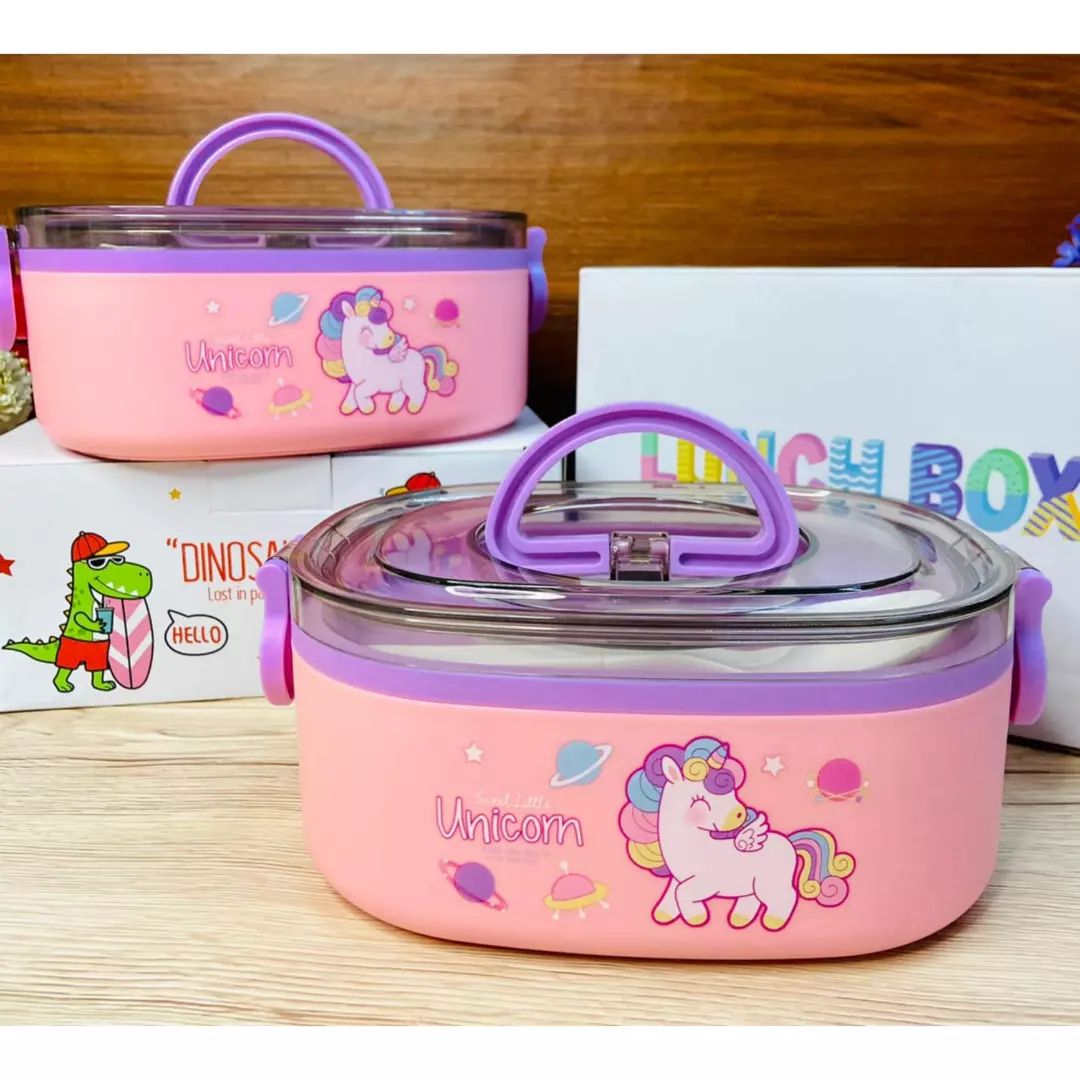 Unicorn Wishes Lunch Box Set