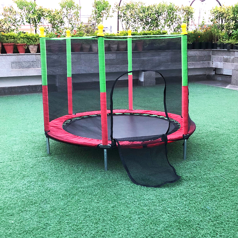 Trampoline For Kids (With Safety Net) - Cash on Delivery Not Available